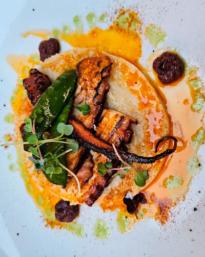 Pulpo a la brasa