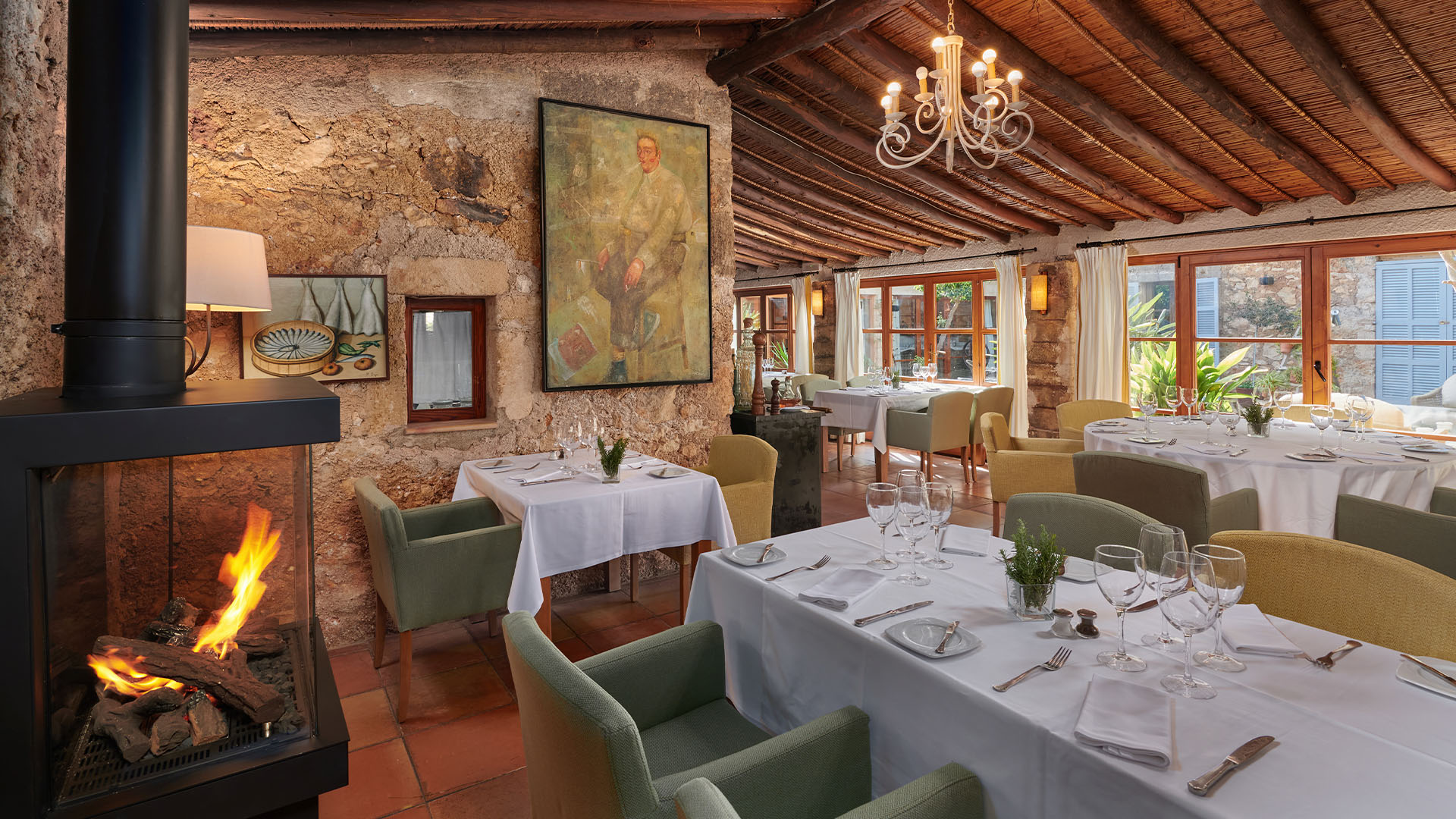 Interior del restaurante